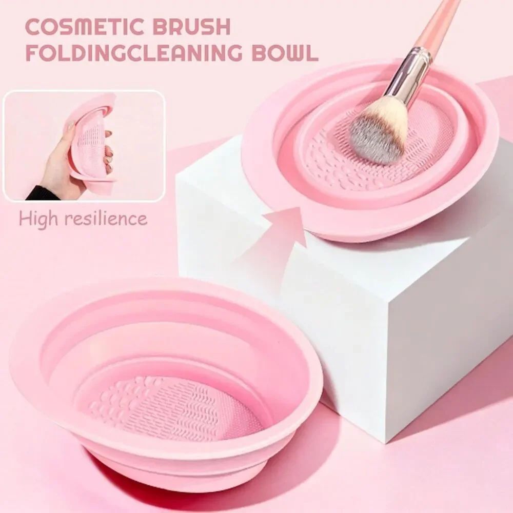 70Pcs Pink Professional Multi-Functional Makeup Brushes & Tools Set Kit